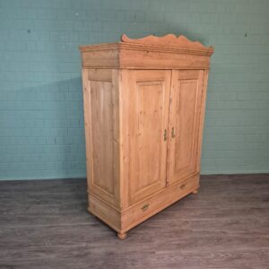 Kleiderschrank Schrank Biedermeier 1850 Kiefer