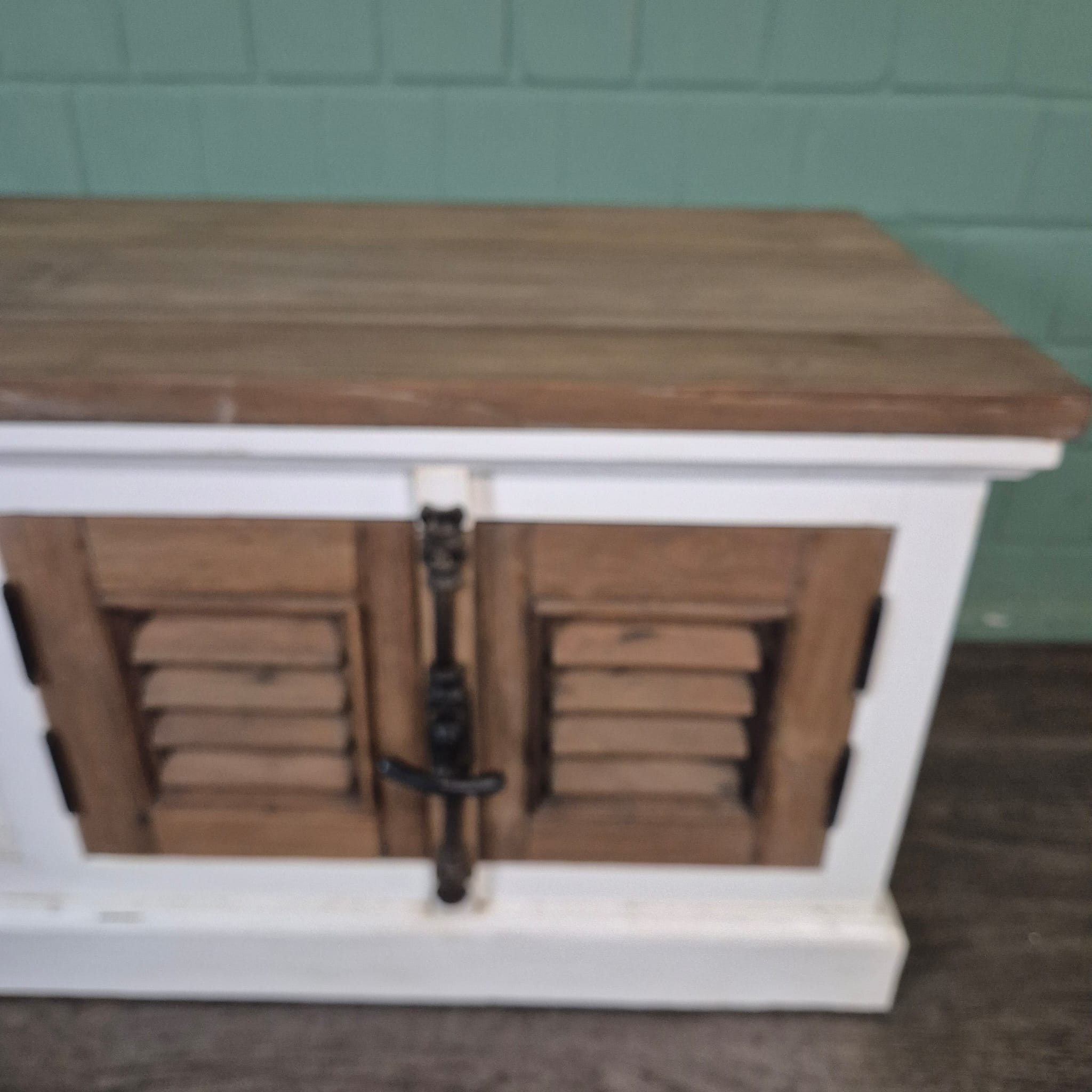 Lowboard TV-Möbel Louvre Teakholz 2,01 m – Bild 9