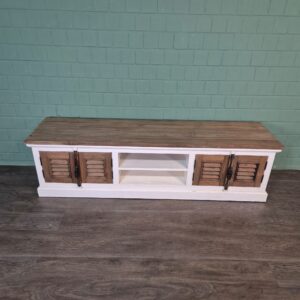 Lowboard TV-Möbel Louvre Teakholz 2,01 m