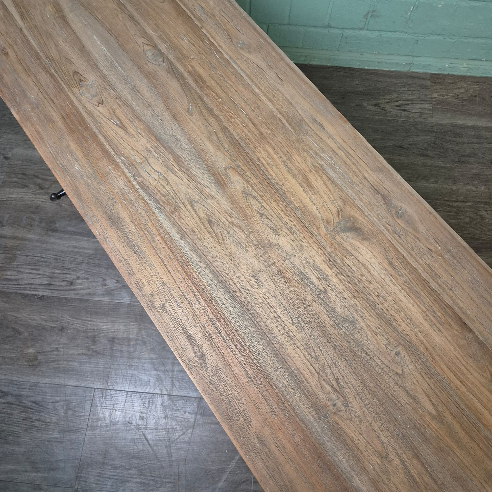 Lowboard TV-Möbel Louvre Teakholz 2,01 m – Bild 14