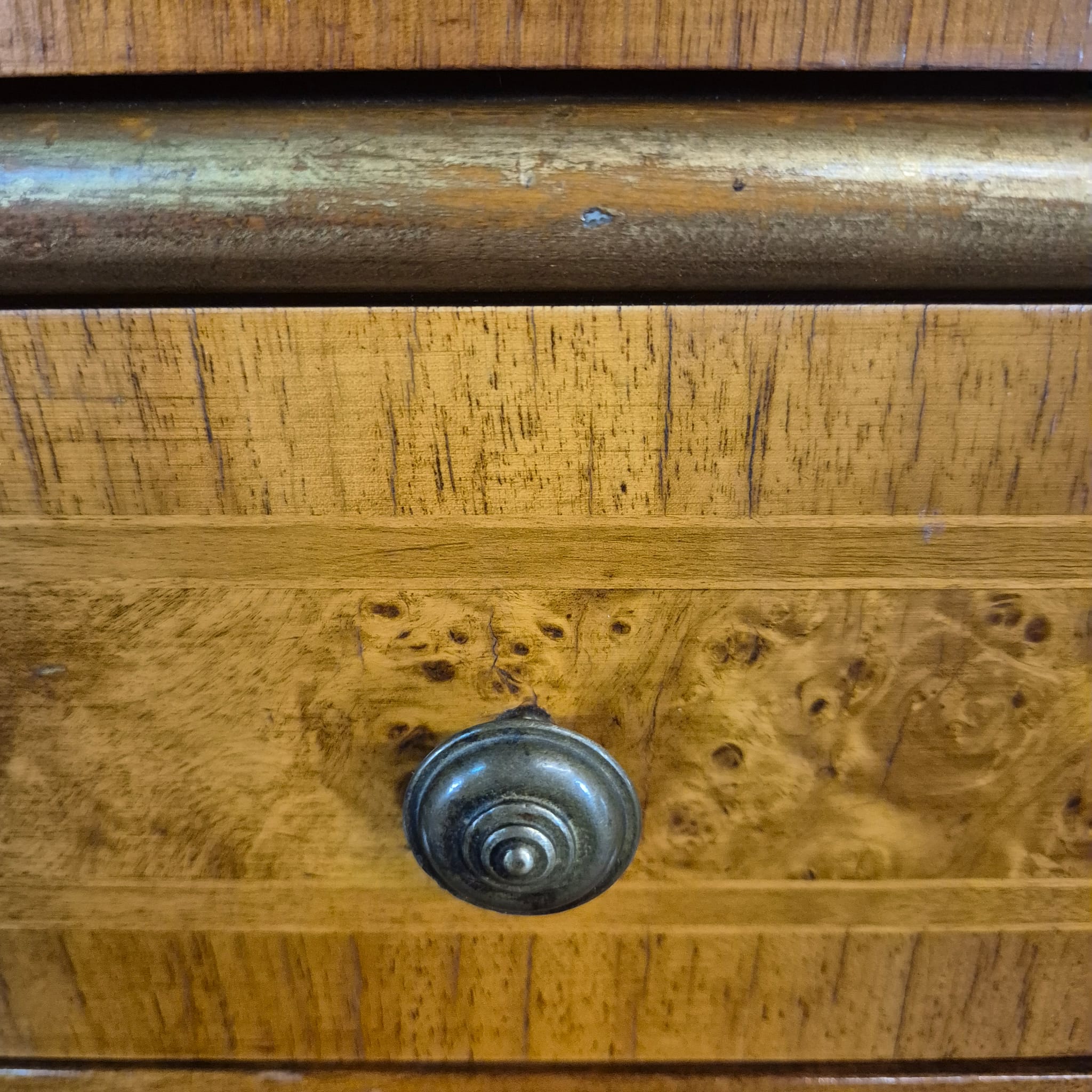 Tabernakel Sekretär Tabernakelsekretär Neubarock Nussbaum – Bild 14