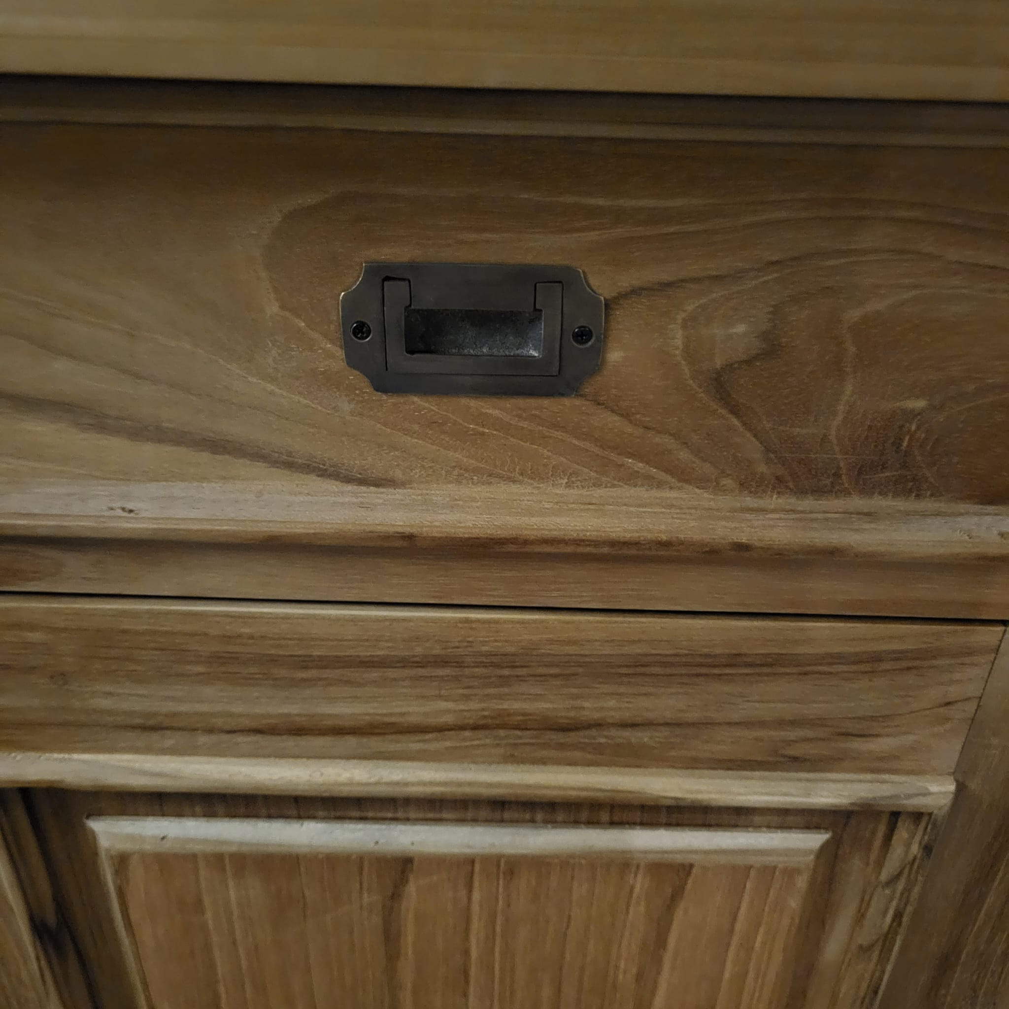 Englische Bar Theke Teakholz 2,70 m – Bild 12