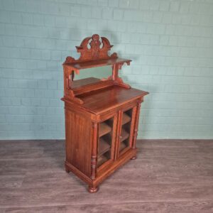 Buffetschrank Aufsatzkommode Gründerzeit 1880 Nussbaum