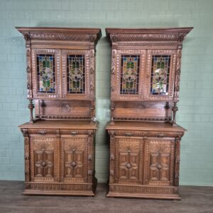 Buffetschrank Schrank Gründerzeit 1880 Eiche