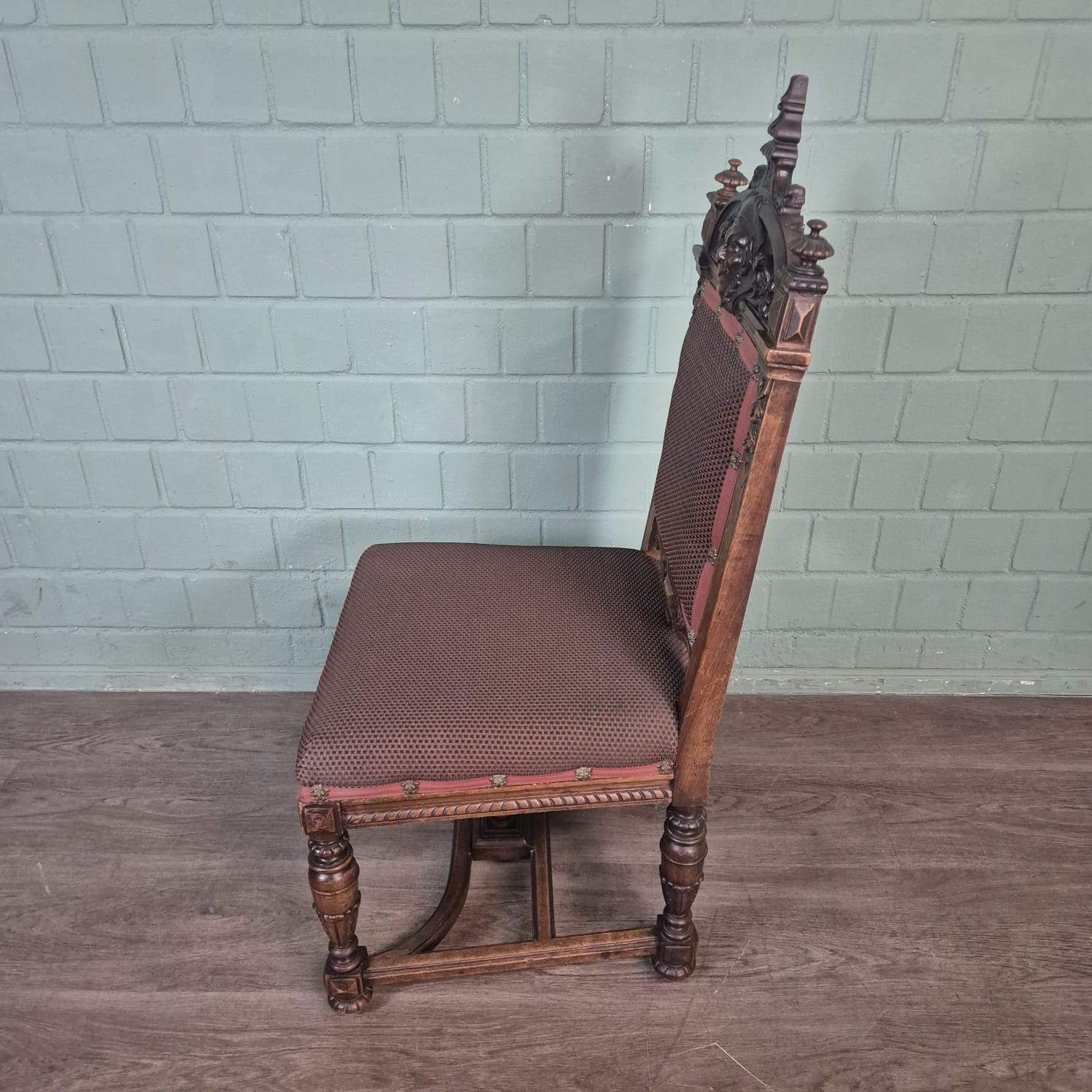 Stühle Set Stuhl Gründerzeit 1880 Nussbaum – Bild 12