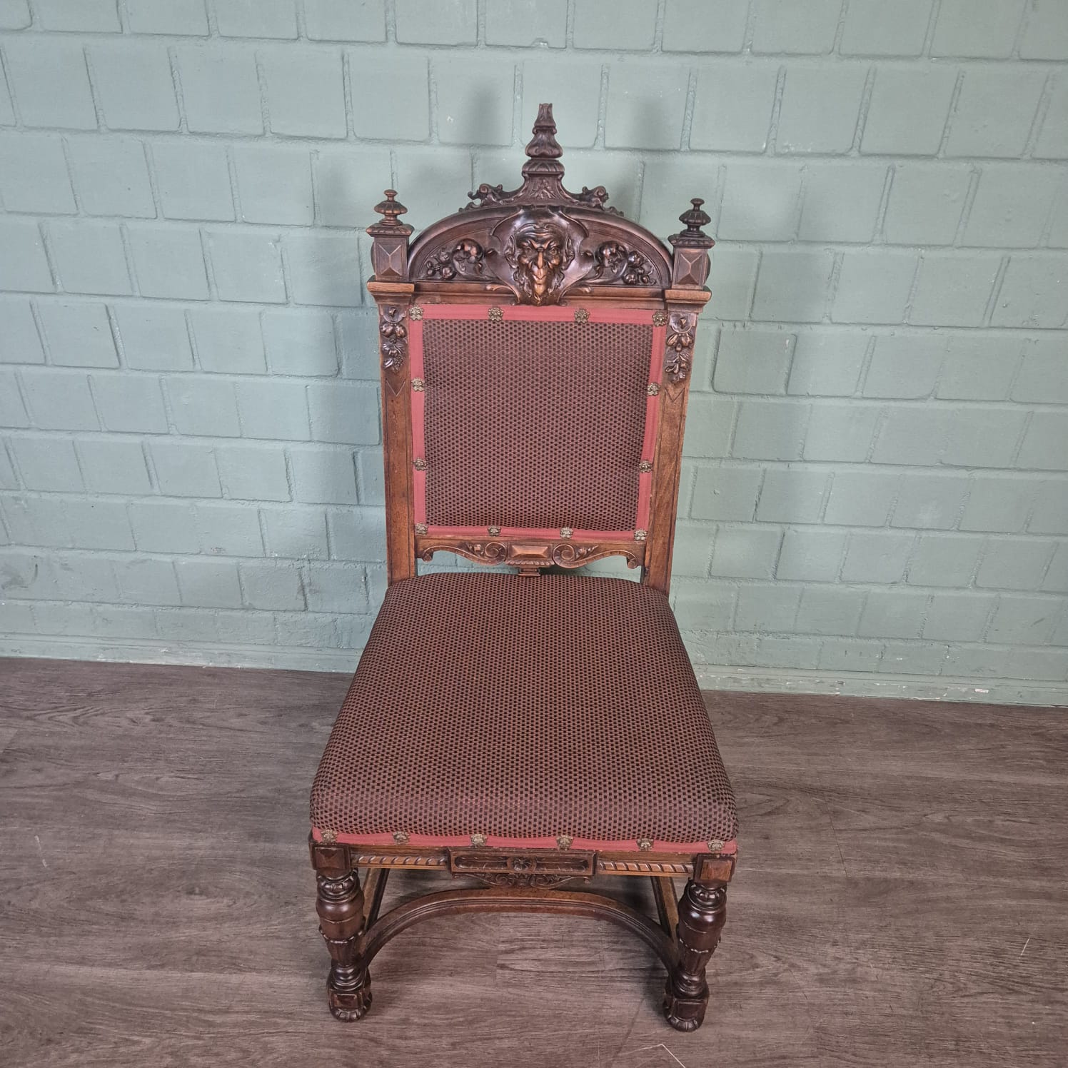 Stühle Set Stuhl Gründerzeit 1880 Nussbaum – Bild 11