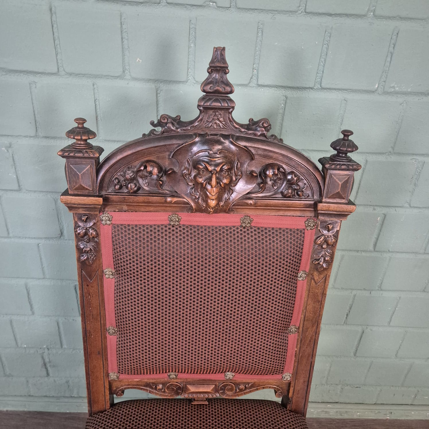 Stühle Set Stuhl Gründerzeit 1880 Nussbaum – Bild 14