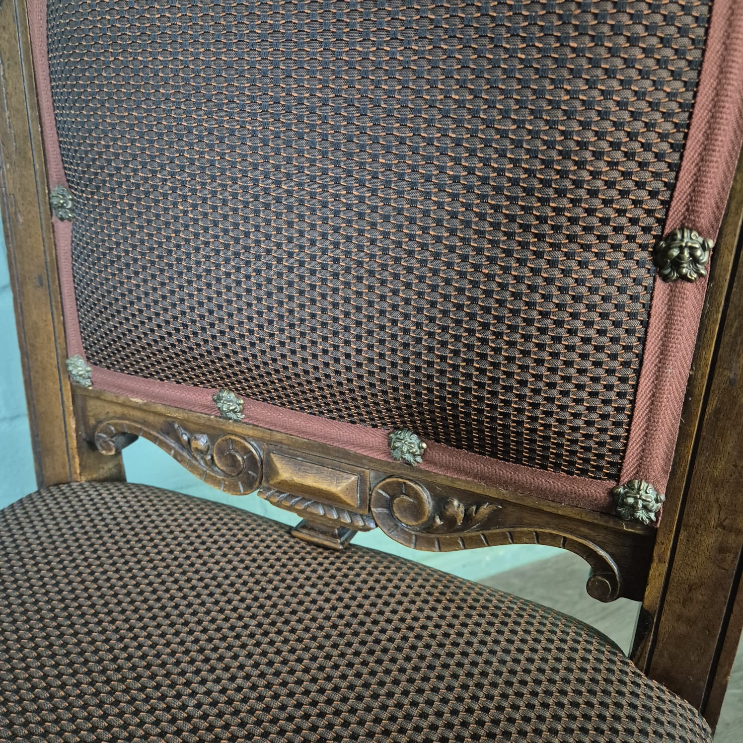 Stühle Set Stuhl Gründerzeit 1880 Nussbaum – Bild 17