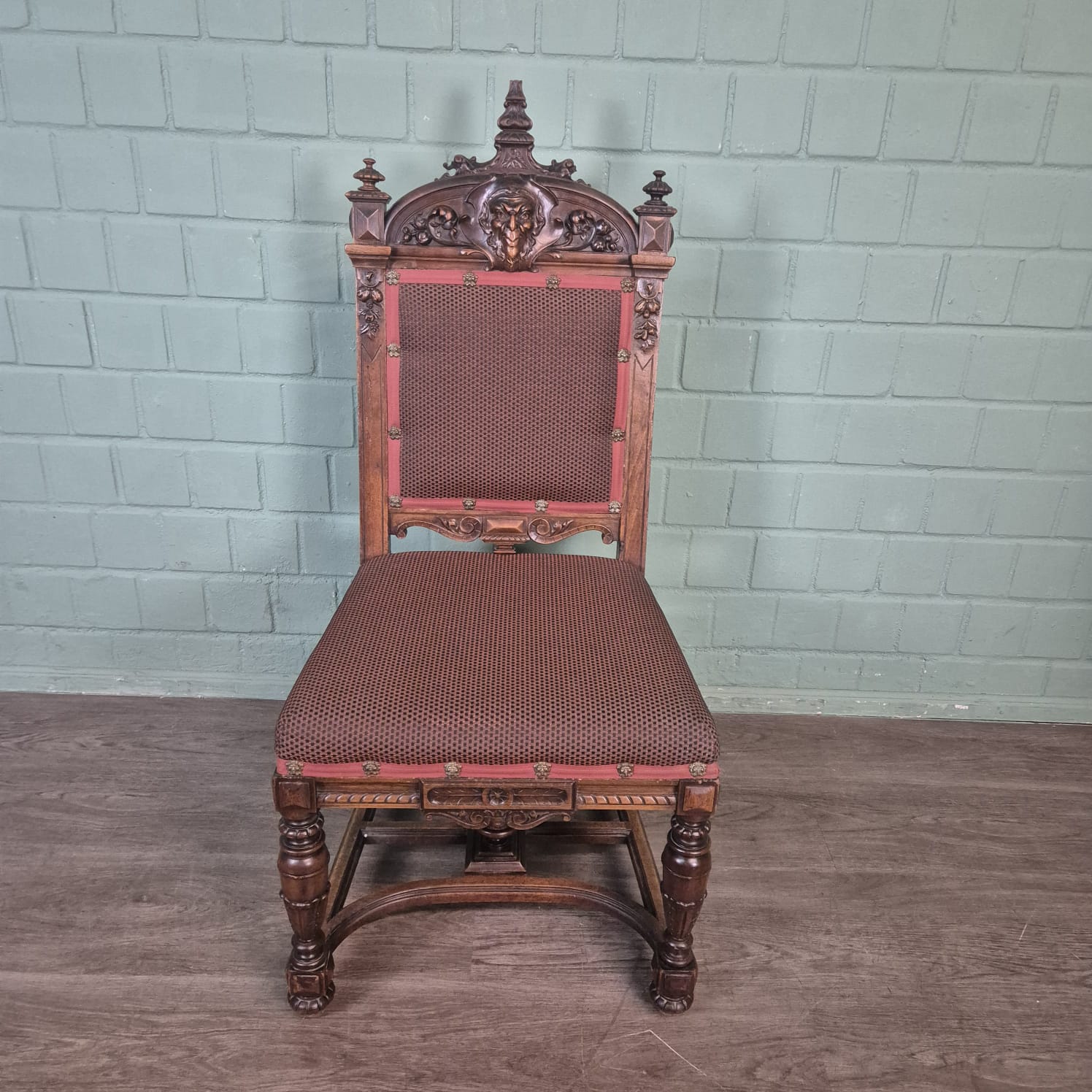 Stühle Set Stuhl Gründerzeit 1880 Nussbaum – Bild 19