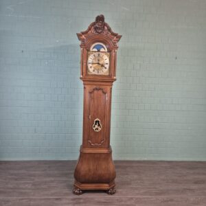 Standuhr Uhr LFS Westminster 1890 Nussbaum