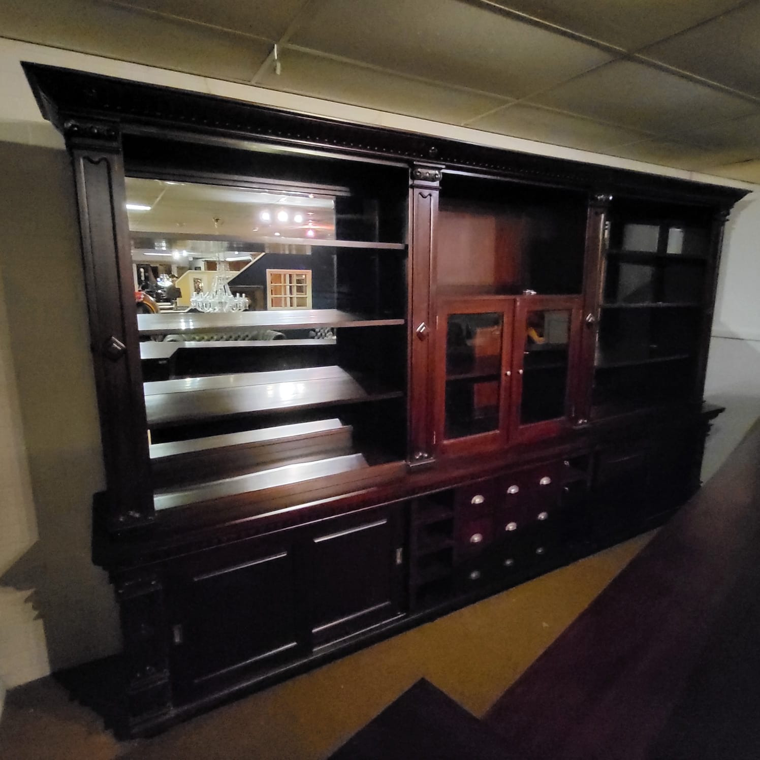 Theke Tresen Bella Mahagoni 4,00 m – Bild 15