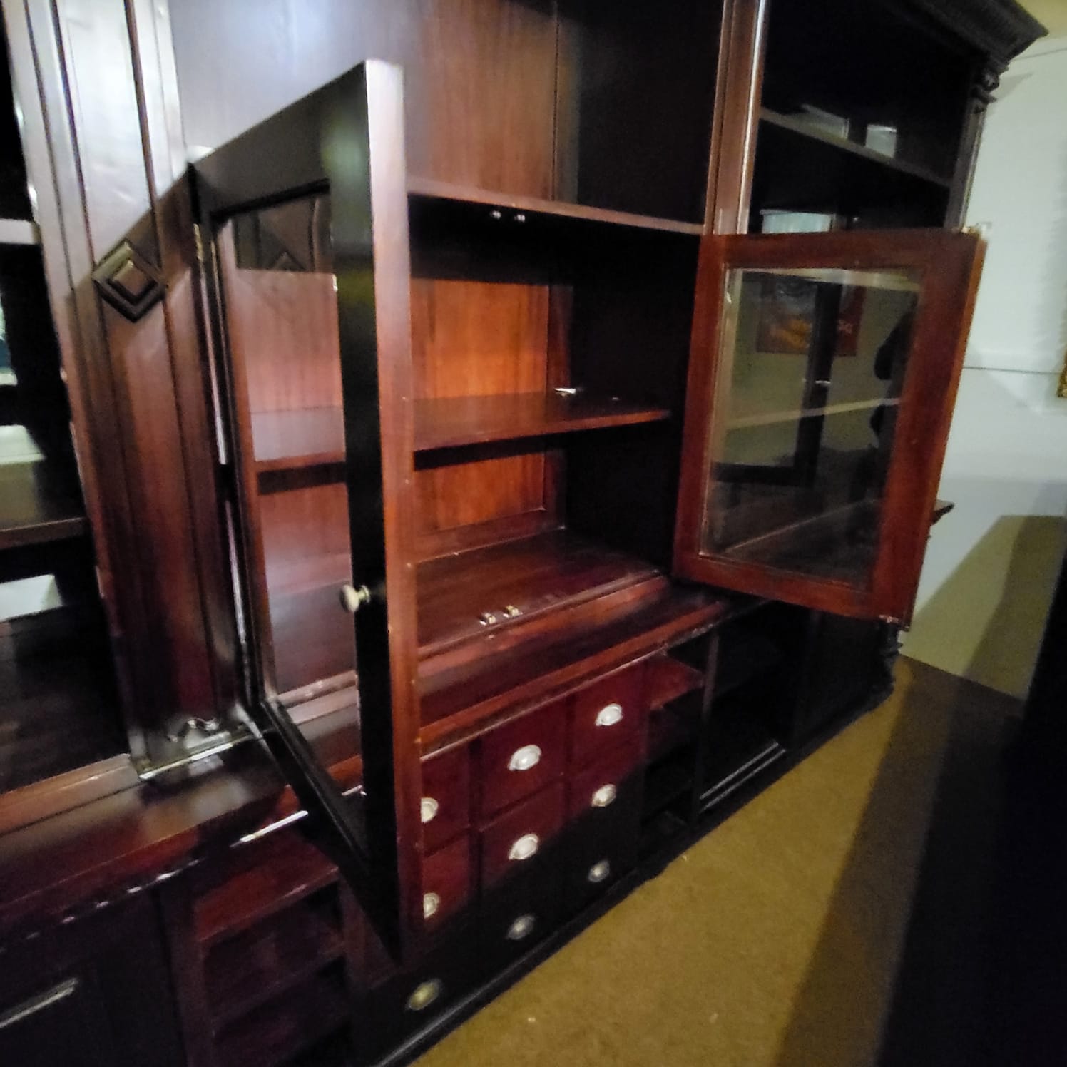 Theke Tresen Bella Mahagoni 4,00 m – Bild 28