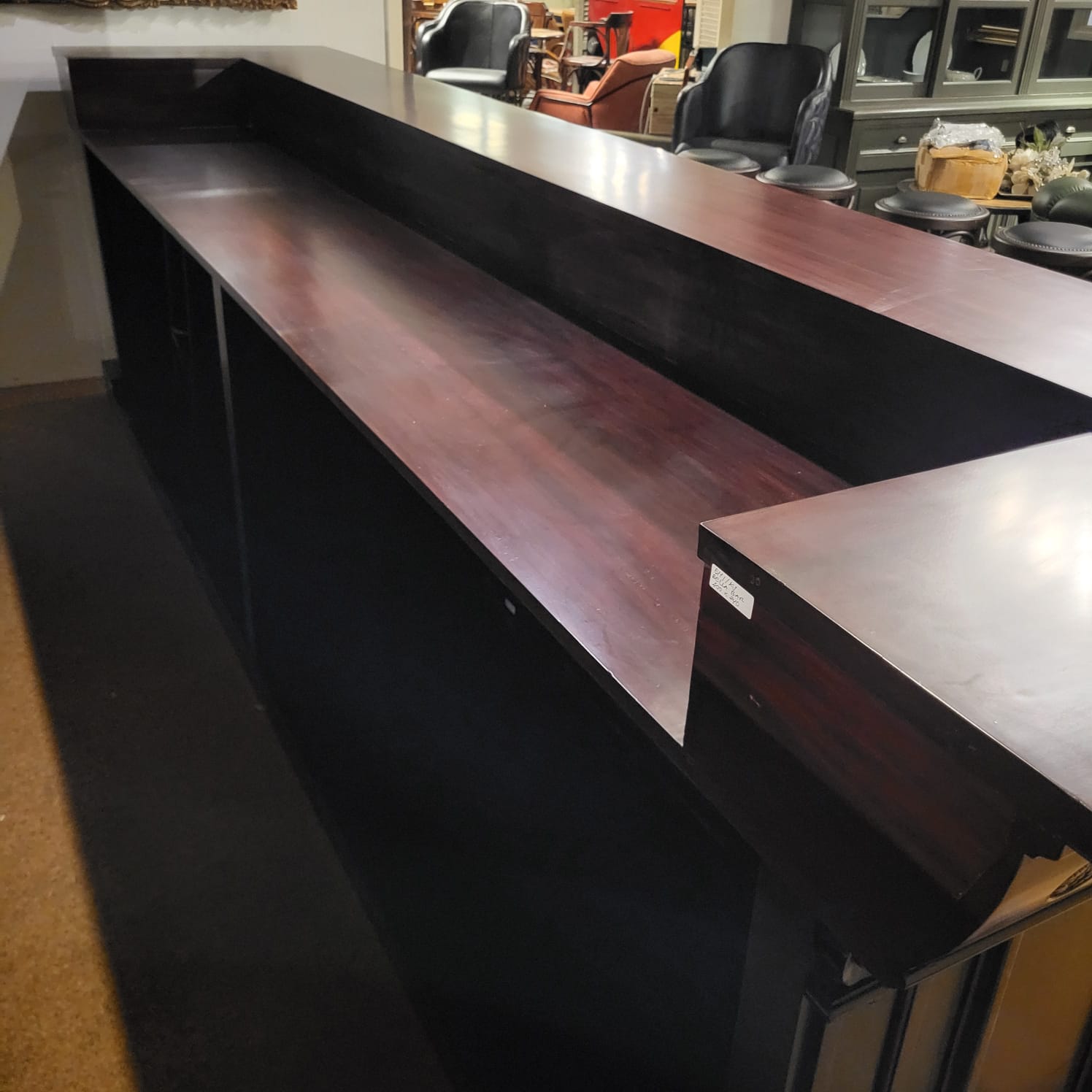 Theke Tresen Bella Mahagoni 4,00 m – Bild 14