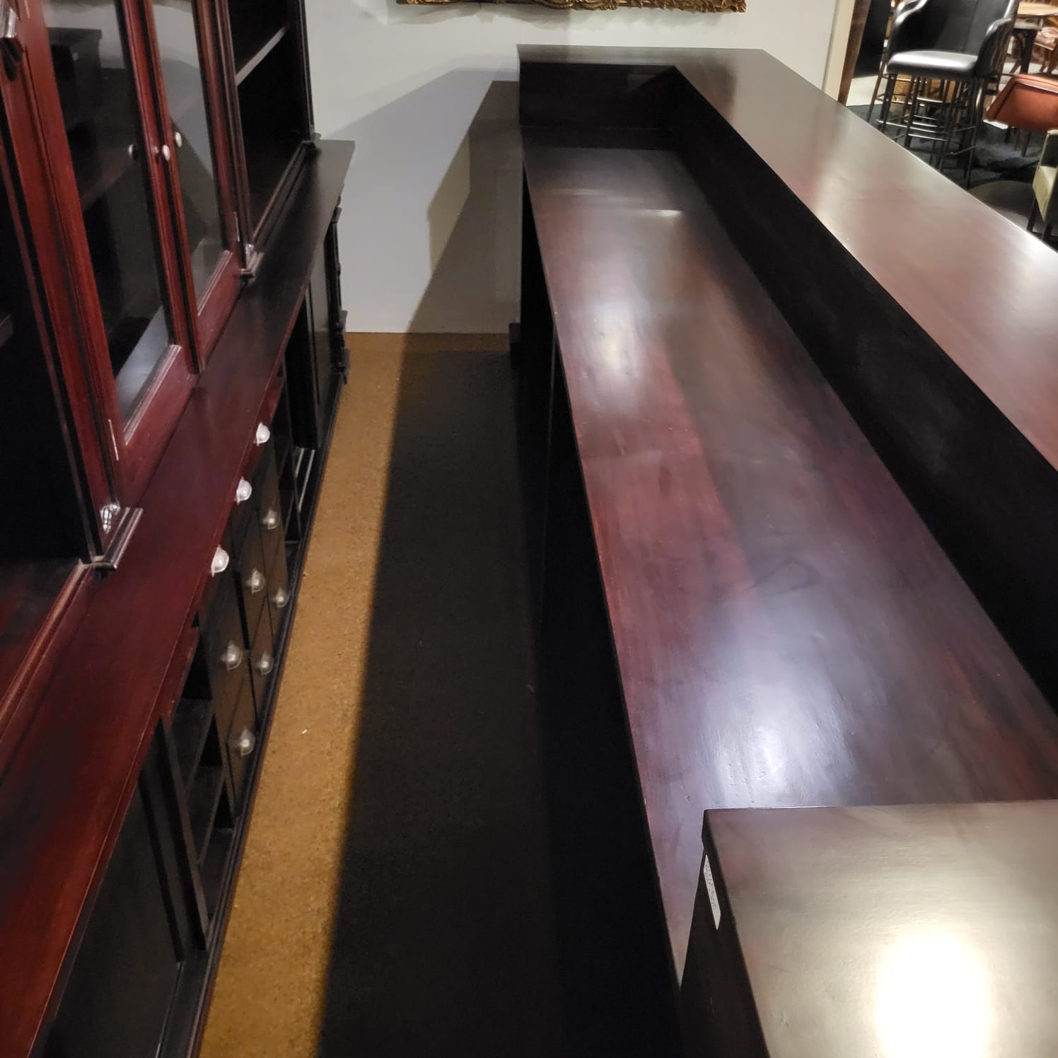 Theke Tresen Bella Mahagoni 4,00 m – Bild 12