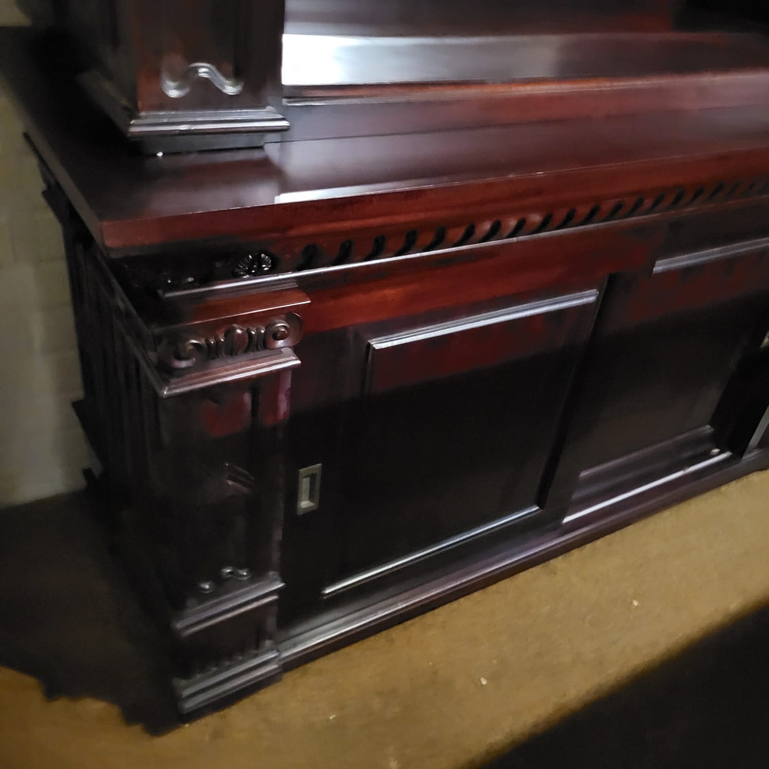 Theke Tresen Bella Mahagoni 4,00 m – Bild 25