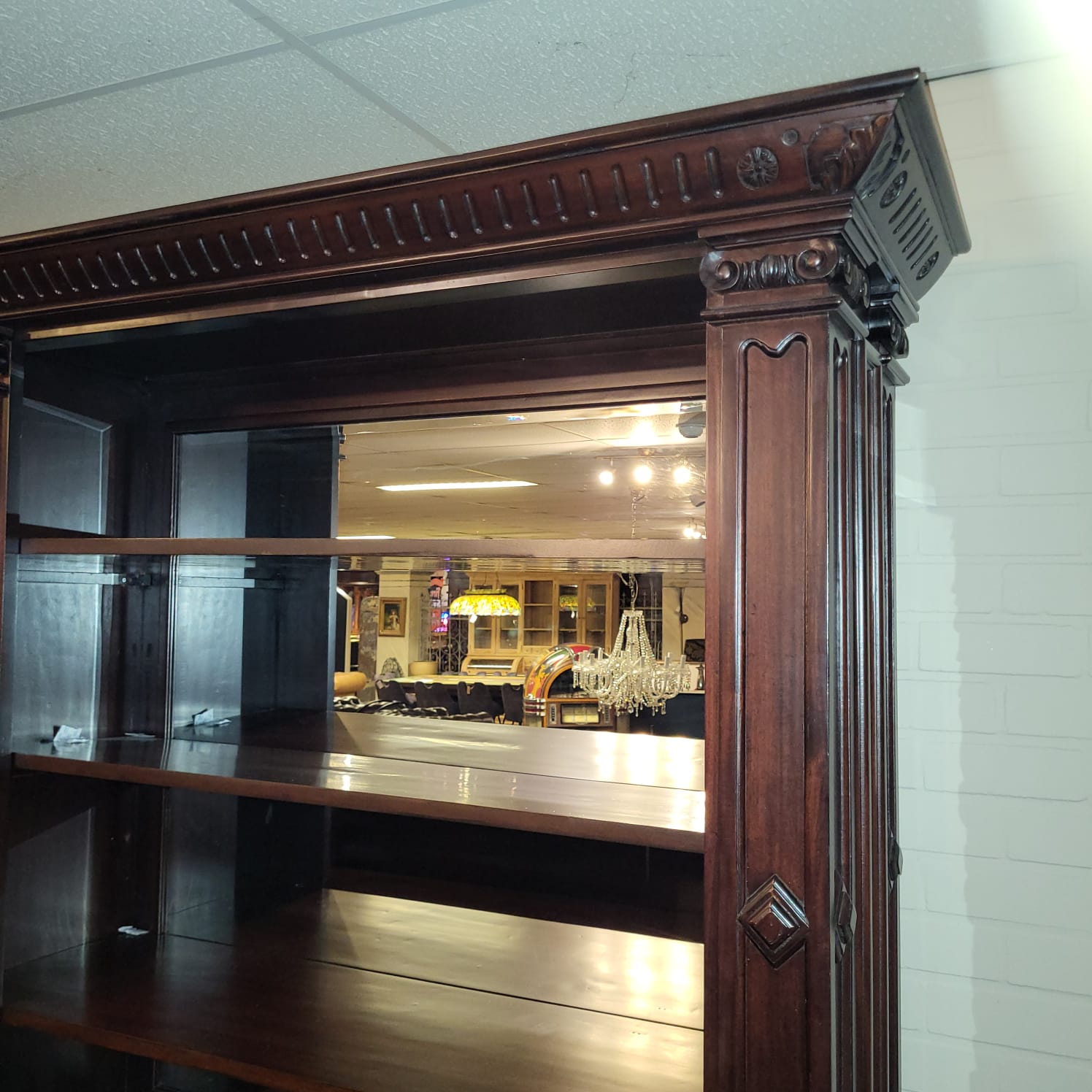 Theke Tresen Bella Mahagoni 4,00 m – Bild 21