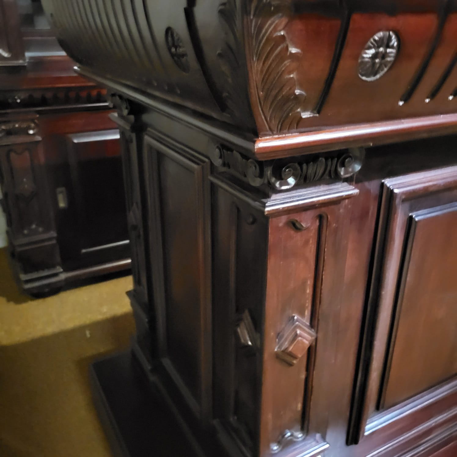 Theke Tresen Bella Mahagoni 4,00 m – Bild 9