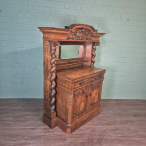 Kredenz Buffetschrank Neubarock 1920 Eiche