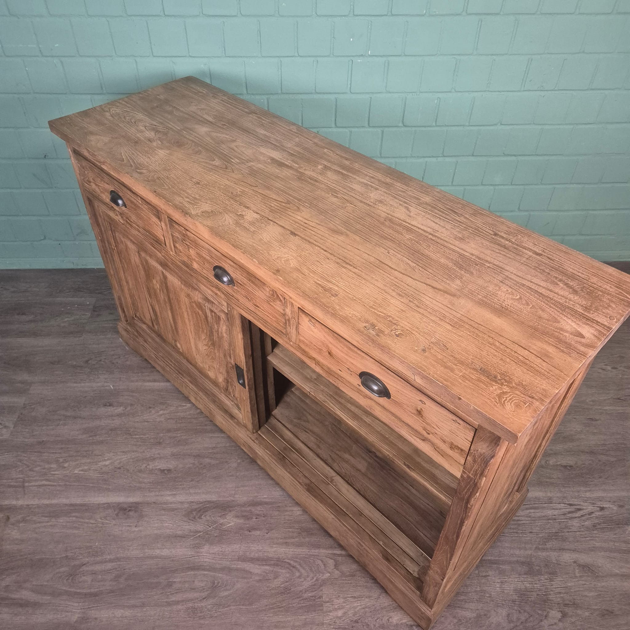 Sideboard Schrank Teakholz 1,50 m – Bild 12