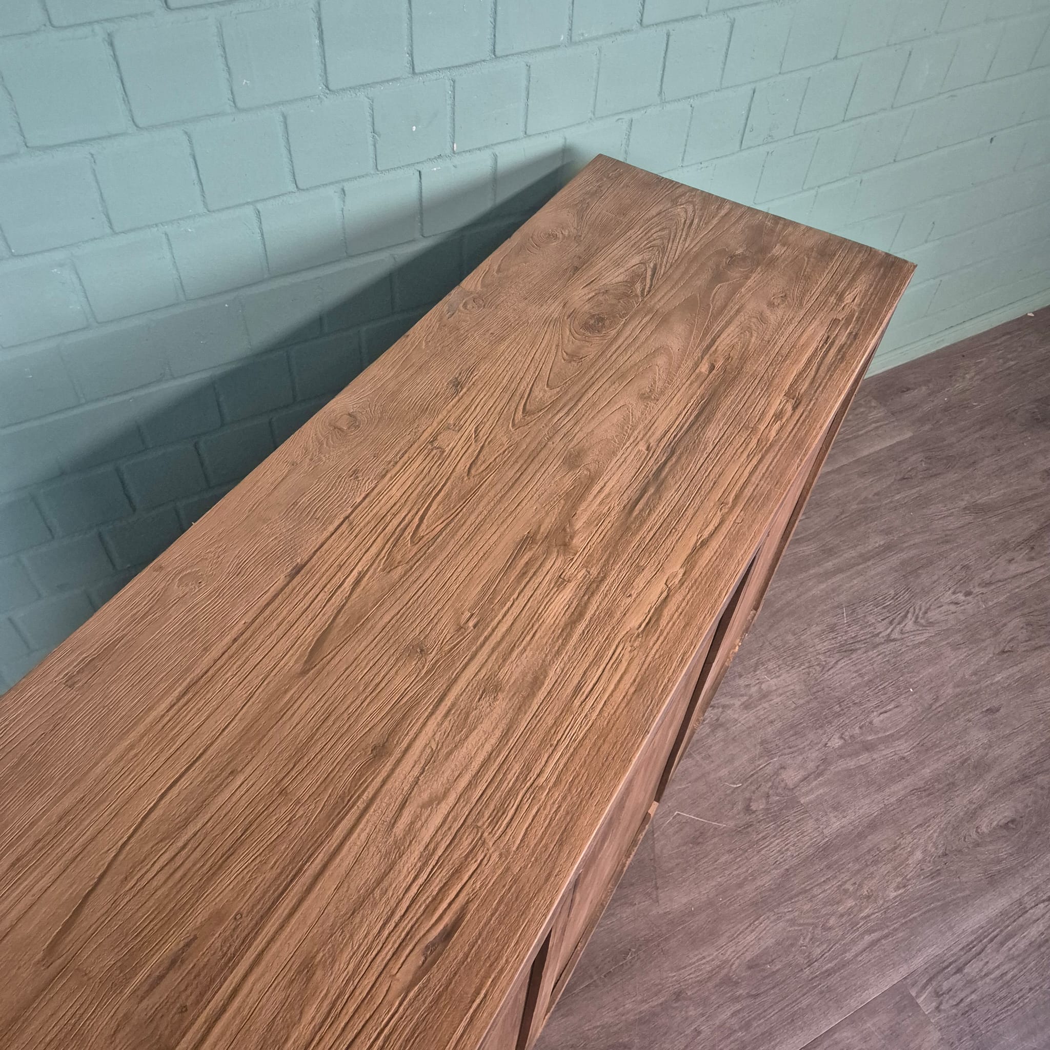 Sideboard Schrank Teakholz 1,50 m – Bild 6