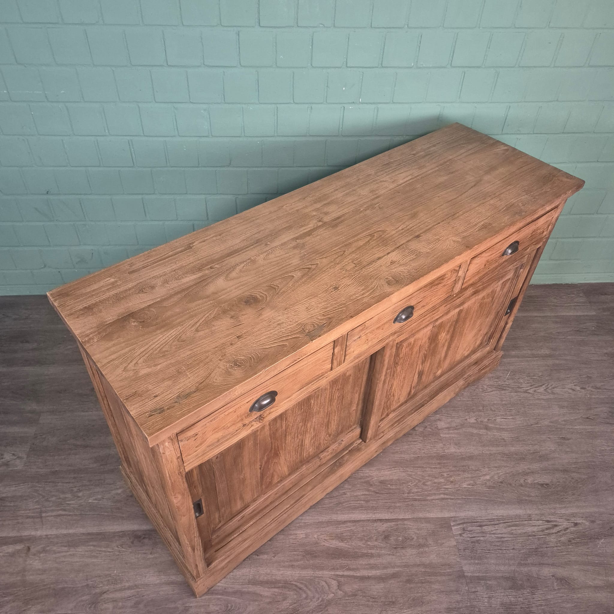 Sideboard Schrank Teakholz 1,50 m – Bild 5