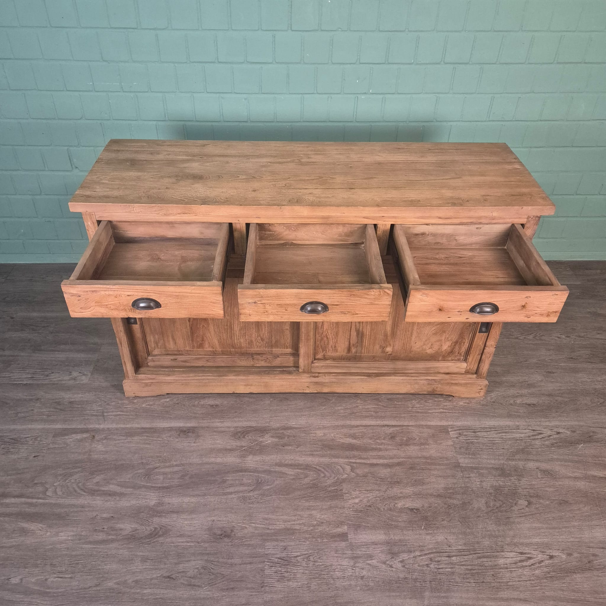 Sideboard Schrank Teakholz 1,50 m – Bild 11