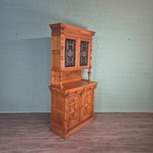Buffetschrank Schrank Gründerzeit 1880 Eiche