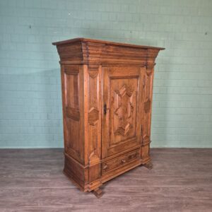 Schrank Kleiderschrank Barock 1780 Eiche