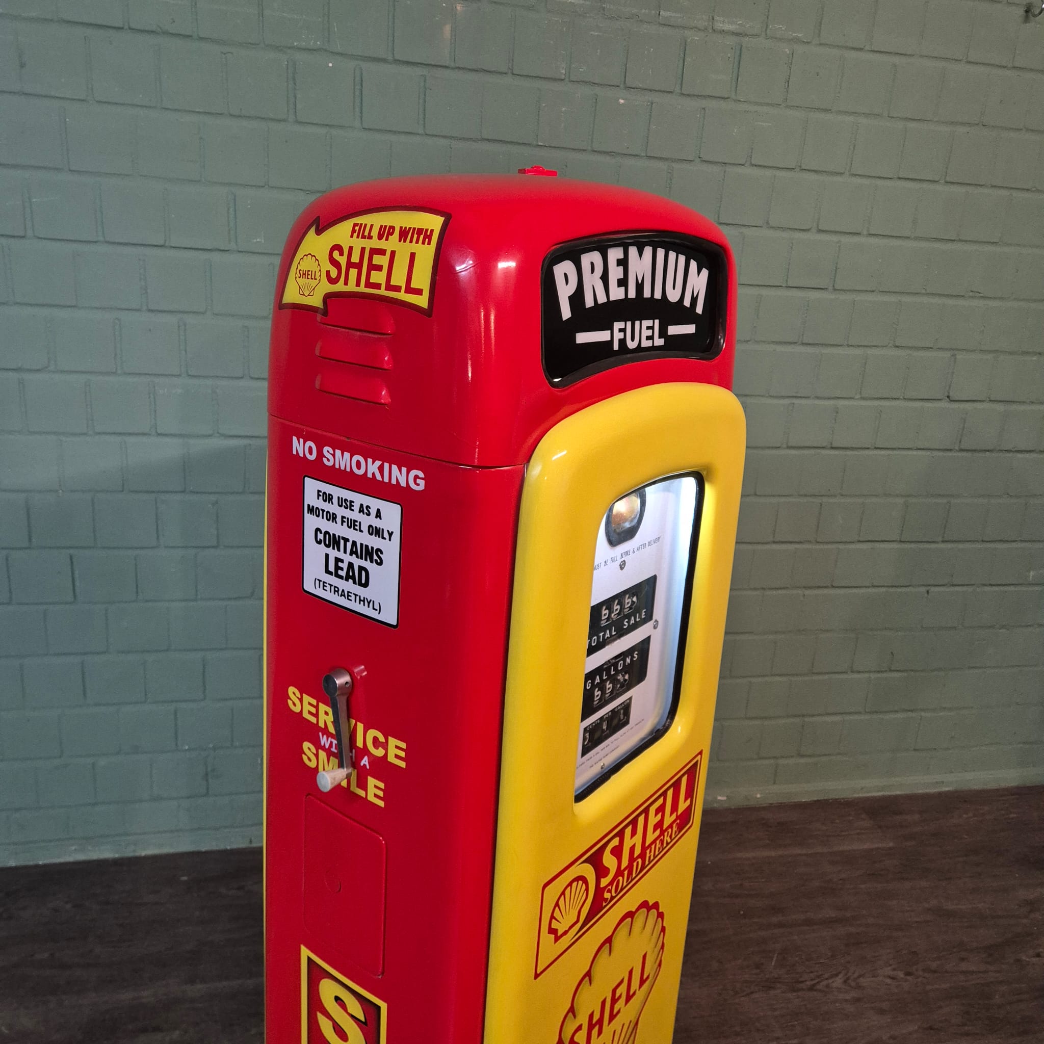 Zapfsäule Tanksäule Wayne 1950 Shell – Bild 13