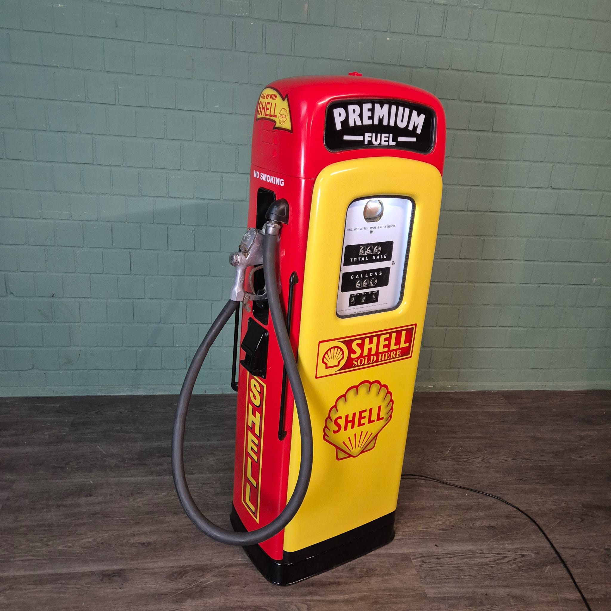 Zapfsäule Tanksäule Wayne 1950 Shell – Bild 12