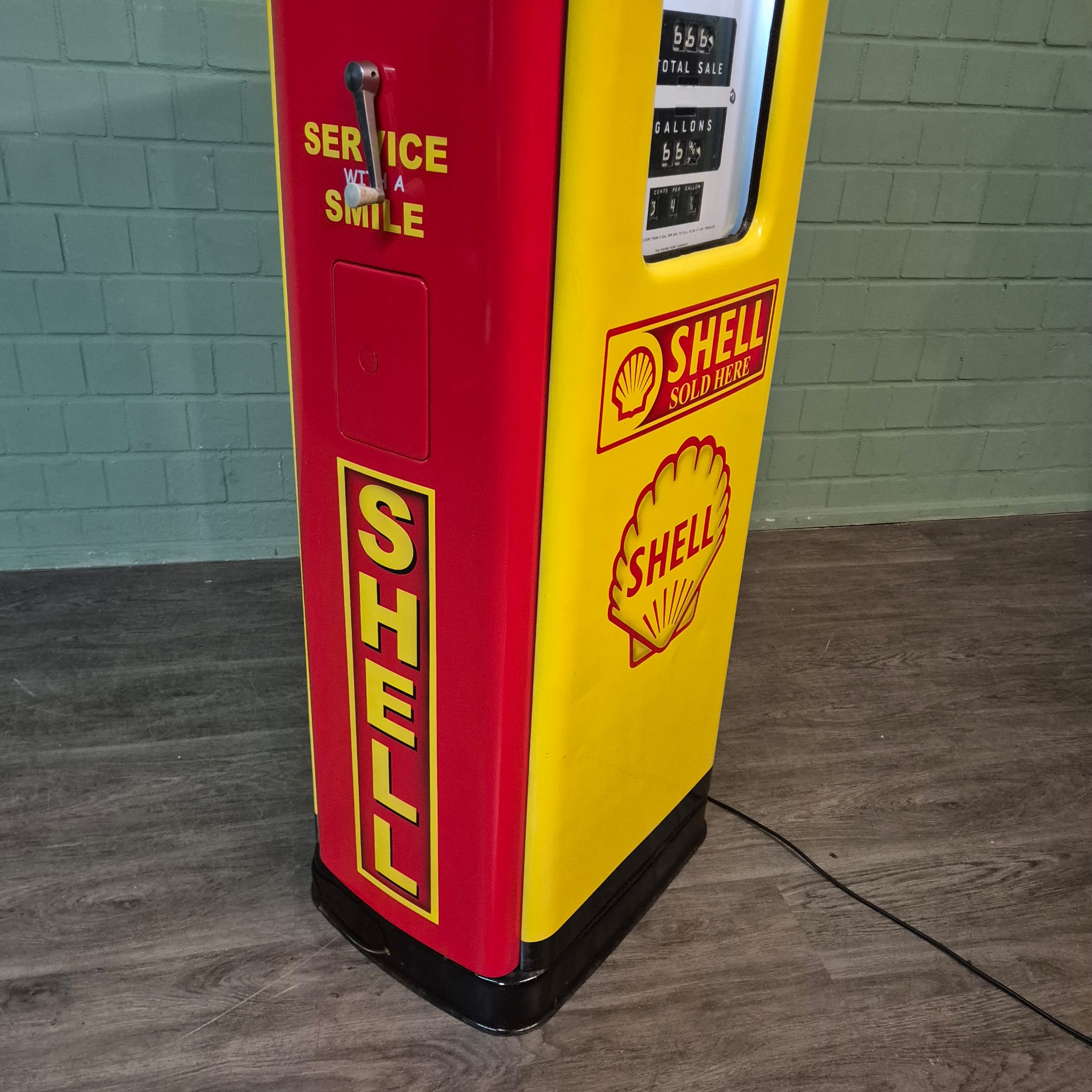 Zapfsäule Tanksäule Wayne 1950 Shell – Bild 14