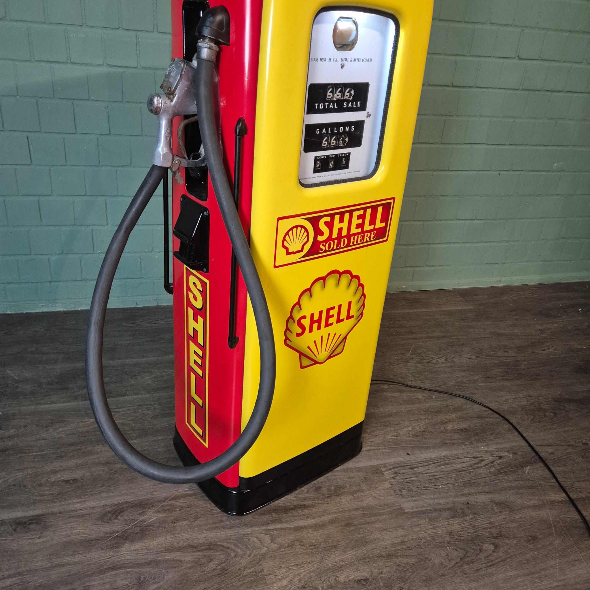 Zapfsäule Tanksäule Wayne 1950 Shell – Bild 16