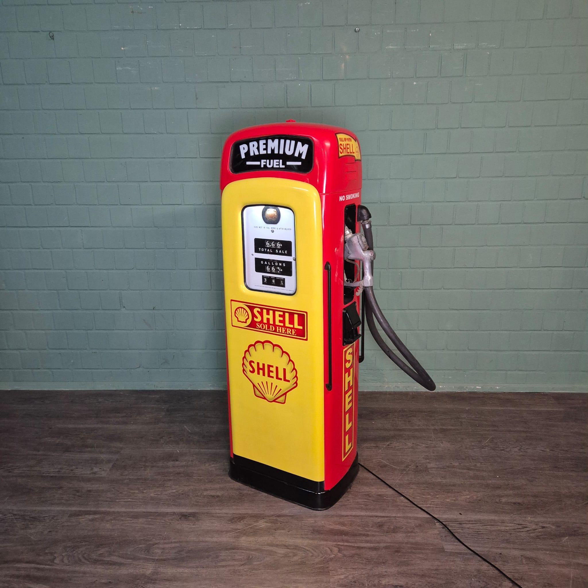 Zapfsäule Tanksäule Wayne 1950 Shell – Bild 5