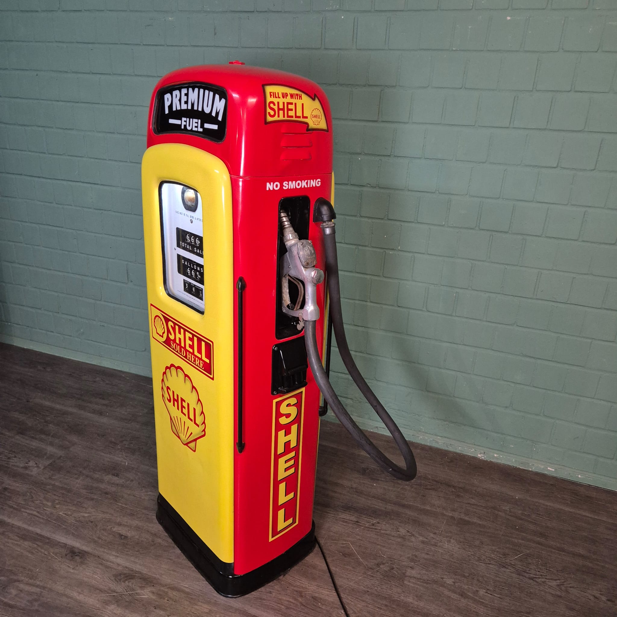 Zapfsäule Tanksäule Wayne 1950 Shell – Bild 6