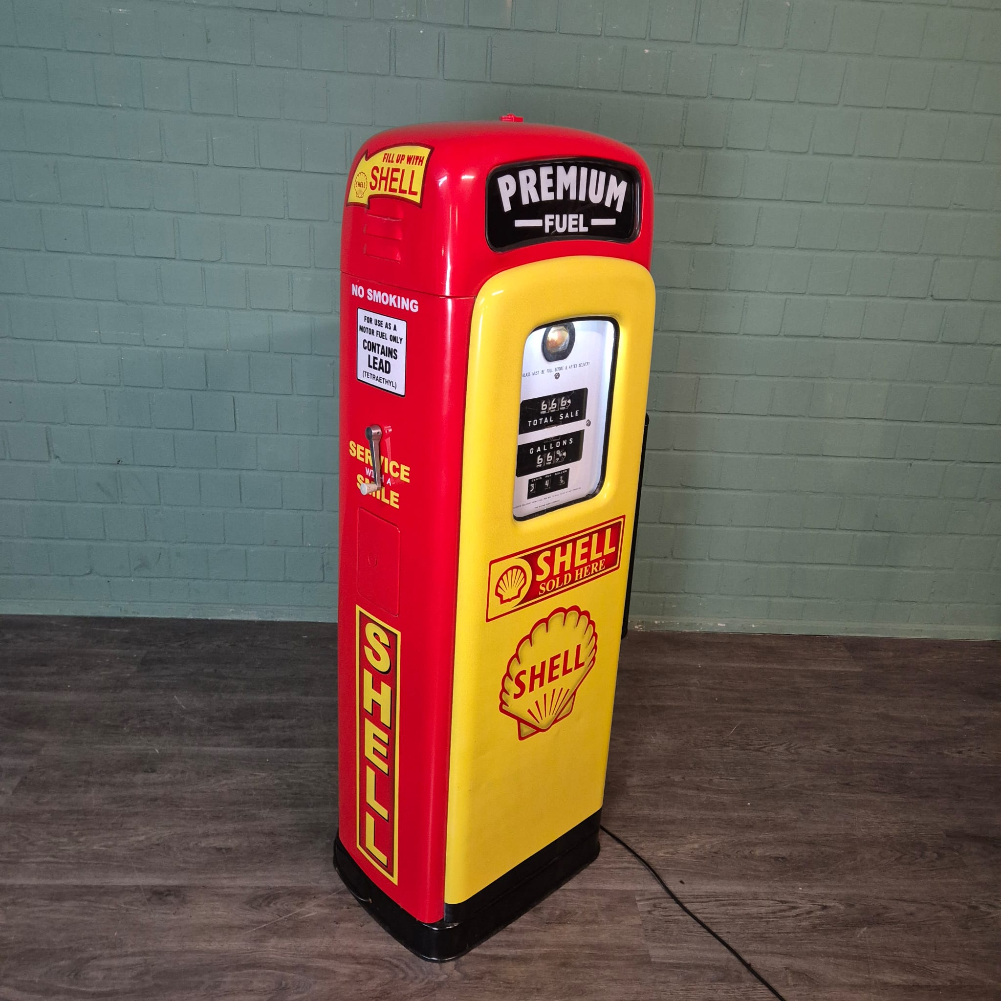 Zapfsäule Tanksäule Wayne 1950 Shell – Bild 11