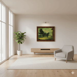 Maitland-Smith Gemälde Wandbild 0,89 m