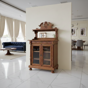 Buffetschrank Aufsatzkommode Gründerzeit 1880 Nussbaum