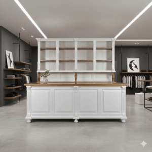 Verkaufsregal & Ladentisch Mirjam 2,50 m