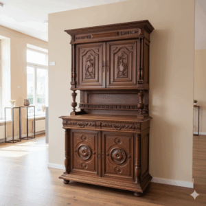 Buffetschrank Schrank Gründerzeit 1880 Eiche