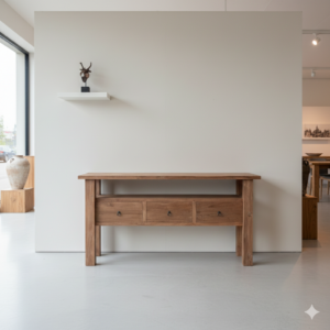 Wandtisch Sideboard Teakholz 1,50 m