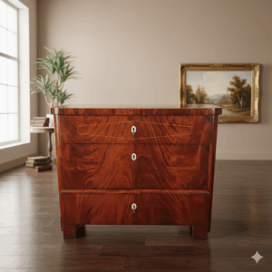 Kommode Biedermeier 1840 Mahagoni