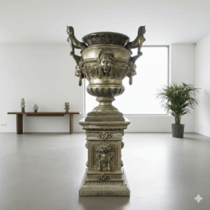 Blumenkübel Vase Bronze Ø 0,86 m