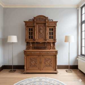 Buffetschrank Schrank Gründerzeit 1880 Eiche