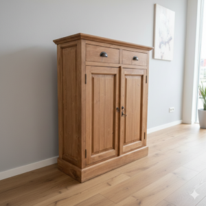 Vertiko Schrank Teakholz 0,91 m