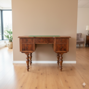 Schreibtisch Gründerzeit 1880 Nussbaum