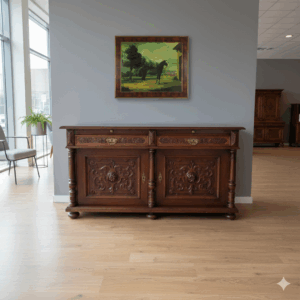 Anrichte Sideboard Gründerzeit 1880 Nussbaum