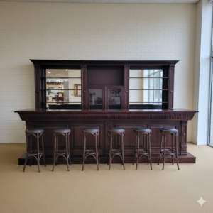 Theke Tresen Bella Mahagoni 4,00 m