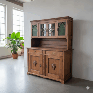 Buffetschrank Schrank Jugendstil 1910 Eiche