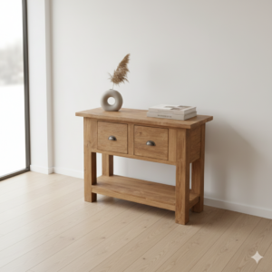 Wandtisch Sideboard Teakholz 1,00 m