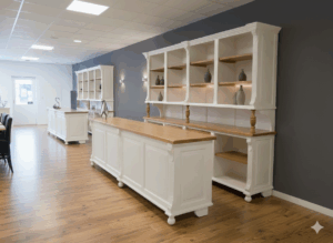 Verkaufsregal & Ladentisch Mirjam 3,00 m